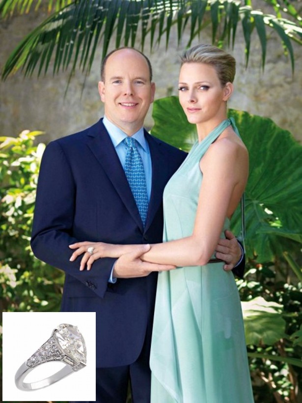 prince albert charlene wittstock 468x624 O presente do príncipe William a Kate prova que o anel de noivado é imortal 
