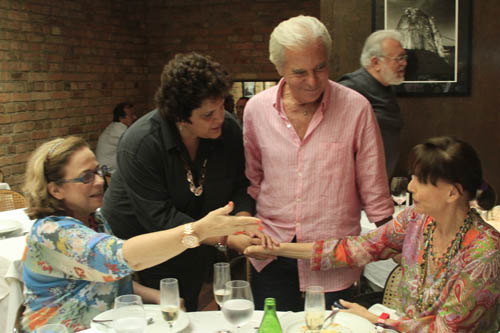 ministra3 Almoço happening no Gero, com Martinelli, Carmen e ministra da Dilma