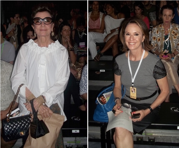 Costanza e Regina Musas do Fashion Rio...