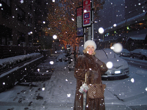 Nova York Natal e Réveillon 011 Nova York, a cidade que nunca dorme, coberta de neve