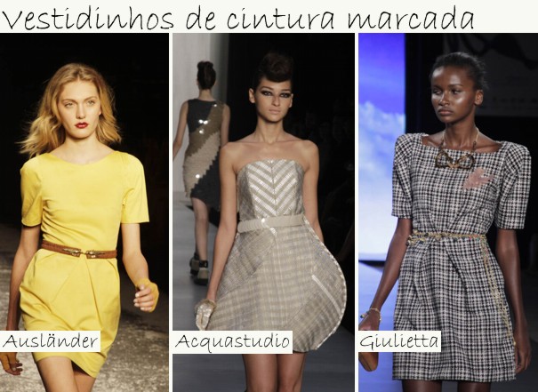 Vestidinhos Resumo de tendências Fashion Rio + Fashion Business   Inverno 2011