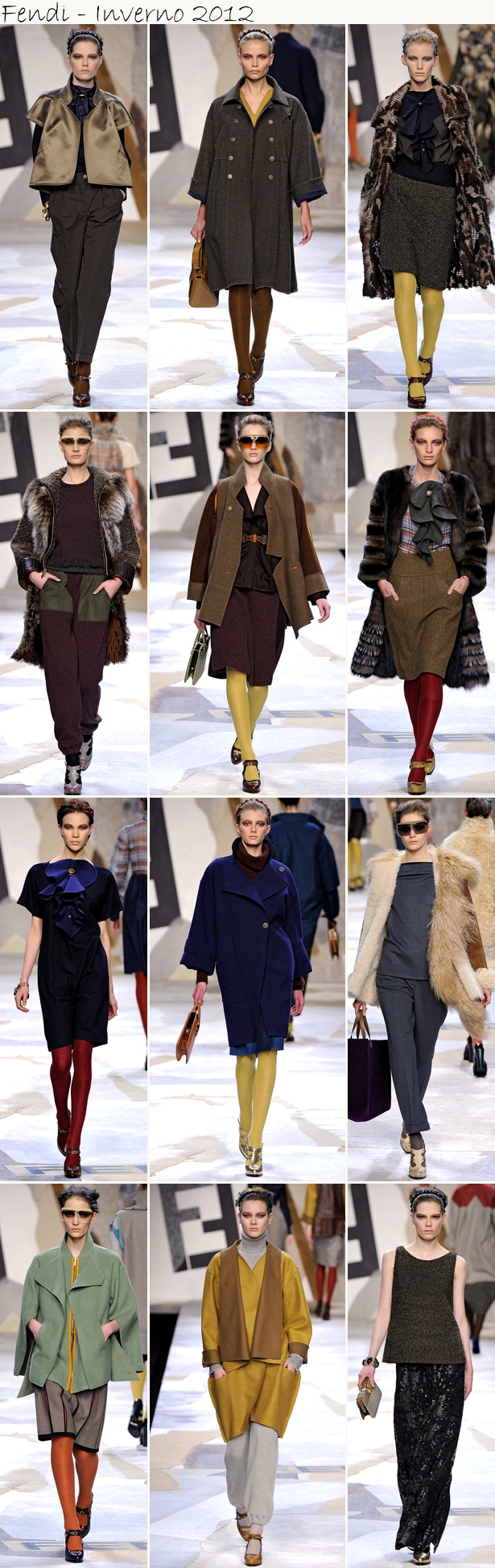Fendi Prada, MaxMara, D&G e Fendi na Milano Fashion Week