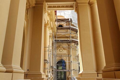 palacio 11022011reformapalacio6 Como andam as obras de restauração do Palácio Guanabara