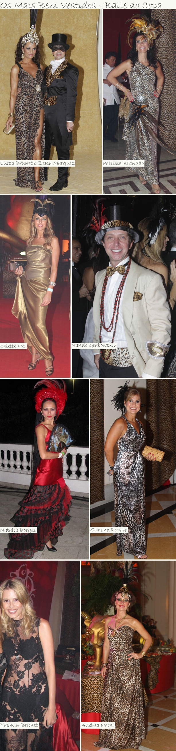 Os Mais Bem Vestidos Baile do Copa Os Mais Bem Vestidos Edição Especial Carnaval 2011 