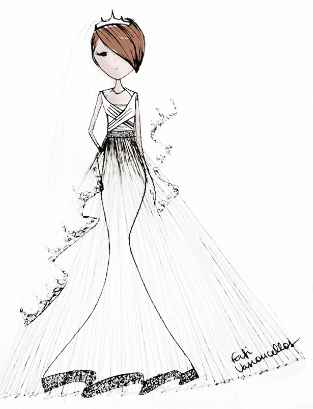 Fafi Vasconcellos Coluna da Hilde convida três estilistas especialistas em noivas para criarem vestido de Kate Middleton