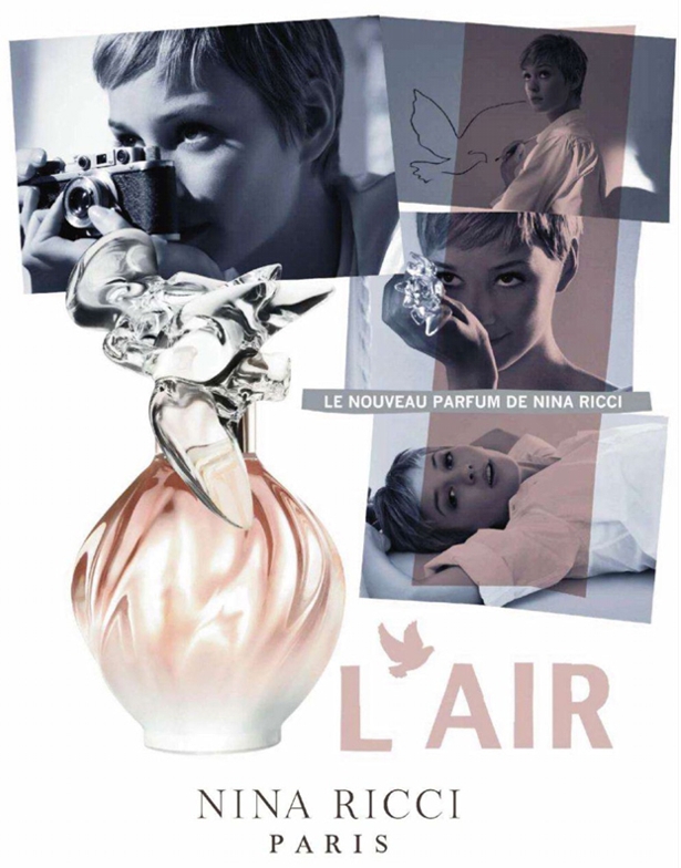 Lair Nina Ricci  Vejam que graça a campanha do novo perfume de Nina Ricci!