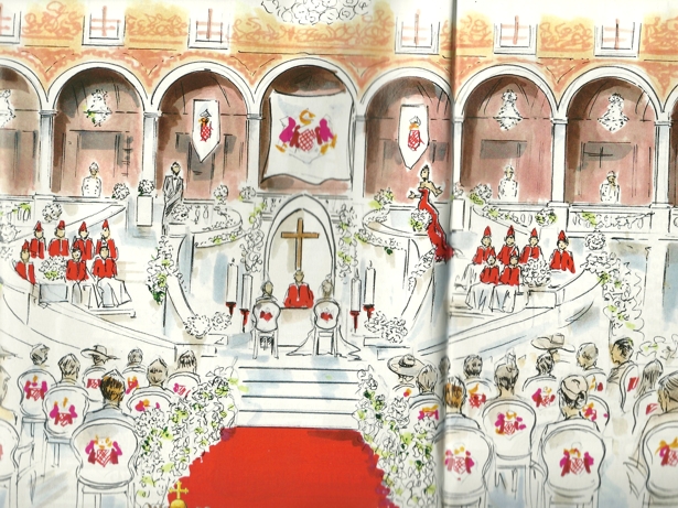 Cerimônia religiosa Os festejos do casamento real esta semana em Mônaco!