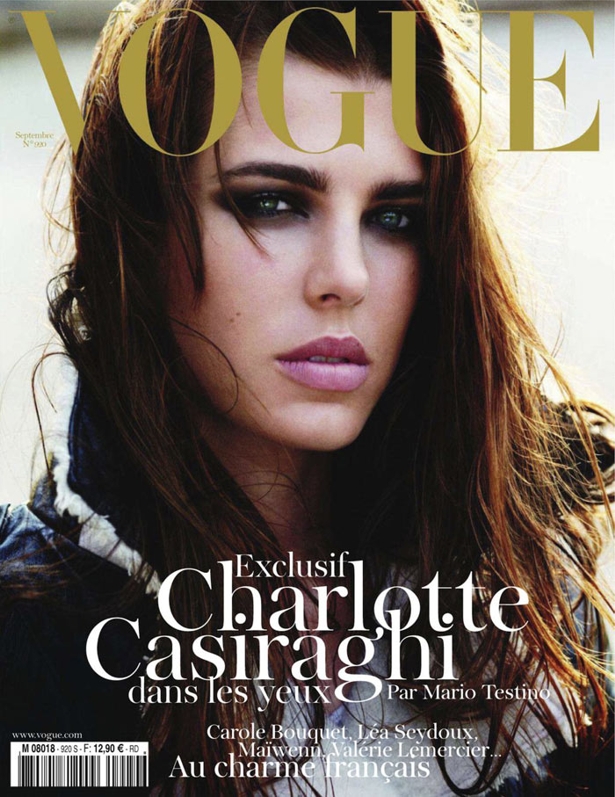 Charlotte Vogue Paris 1 Blog da Hilde amou: Charlotte Casiraghi na Vogue Paris