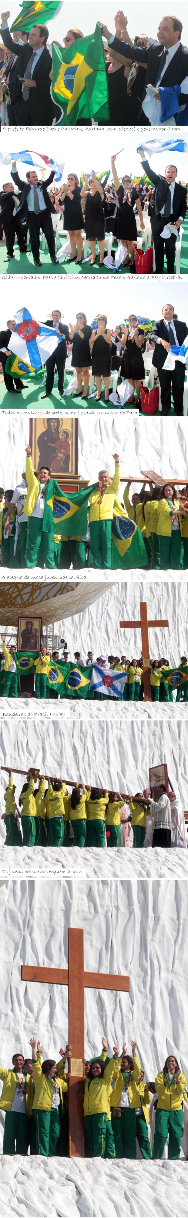 papa O Papa anuncia vitória do Rio de Janeiro 