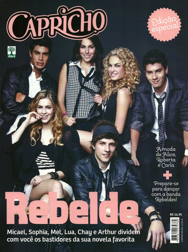 Rebelde Capricho A novela Rebelde: um fenômeno fashion!