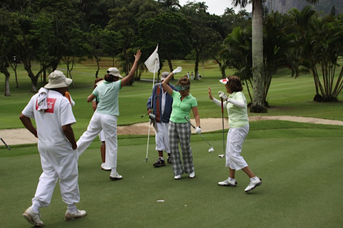 Torneio golfe 00952 Torneio de Verão das jovens senhoras encerra com almoço no Gavea
