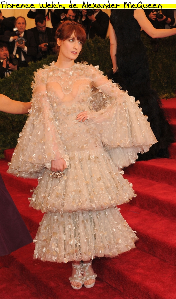 Florence Welch VOTE JÁ!: As Mais Bem Vestidas do Met Ball 2012