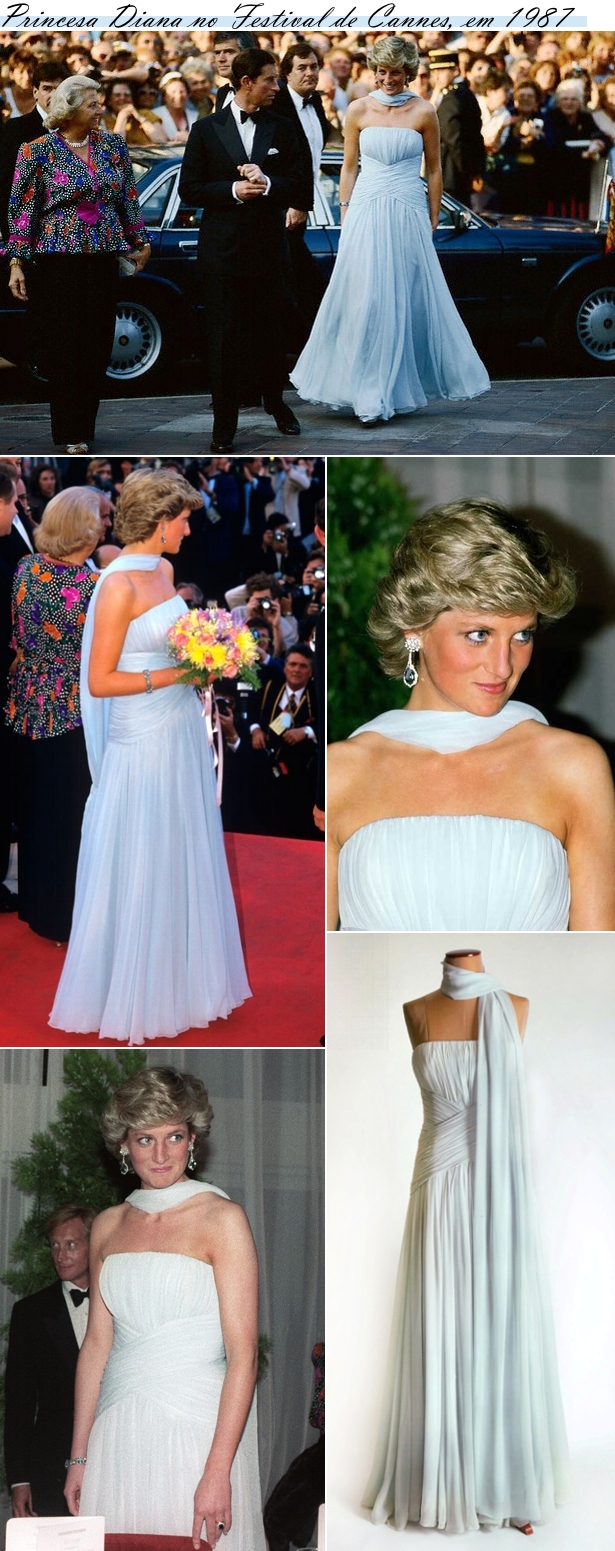 Lady Di Diane e Diana, as fadas azuis de Cannes