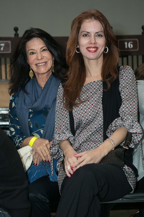 Teresa Quattroni e Giovanna Priolli Brilhando na Sacada do Jockey