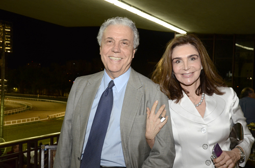 Coquetel Sérgio e Hellen Barcellos No Jockey Club Brasileiro, a grande família do turfe