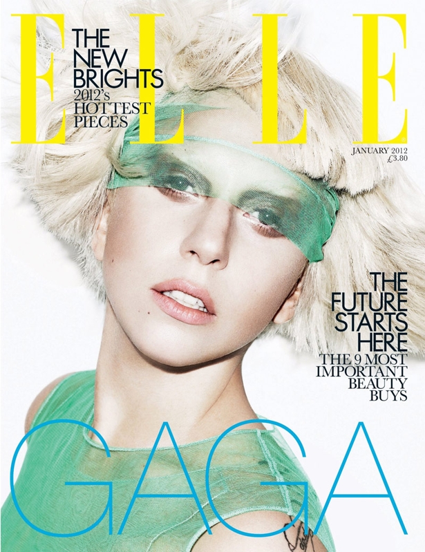 gaga1 Blog da Hilde Amou: Lady Gaga na Elle UK!