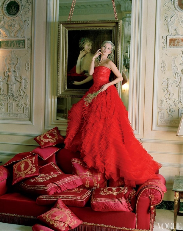 katemossvogueusapril20121 L.U.X.O: Ritz e Kate Moss na Vogue US!