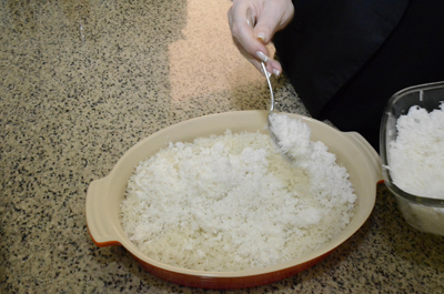 Beth 14 arroz de coco Porque hoje é sábado... dia de Frango com Quiabo à Gisella Amaral