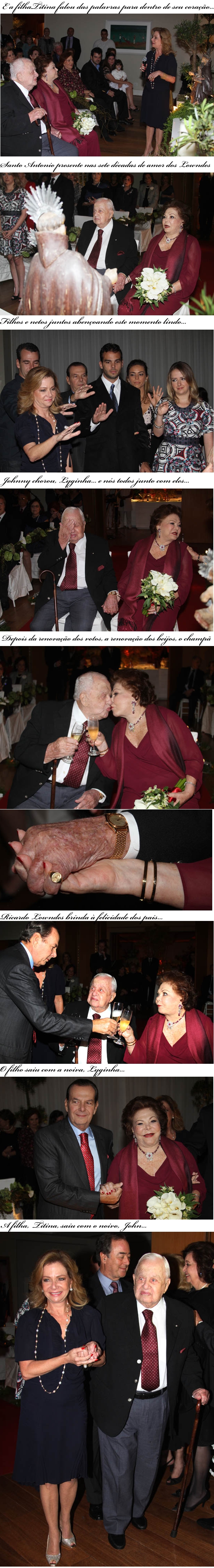 lowndes 2 Os 70 anos de casamento de Johnny e Lyginha Lowndes   Parte 1