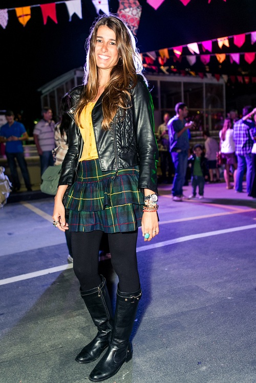 Luciana Palhares Arraial no Fashion Mall: astral em alta, caipirice em baixa